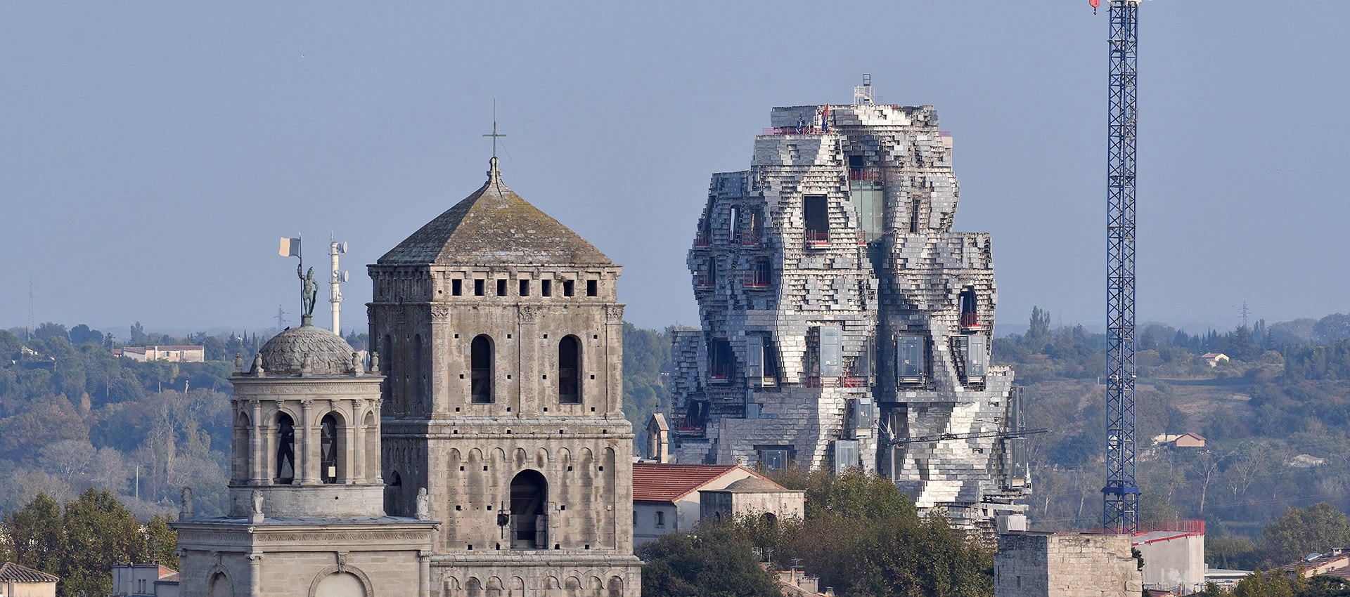 Iwan Baan photographs Frank Gehry's Luma Arles tower