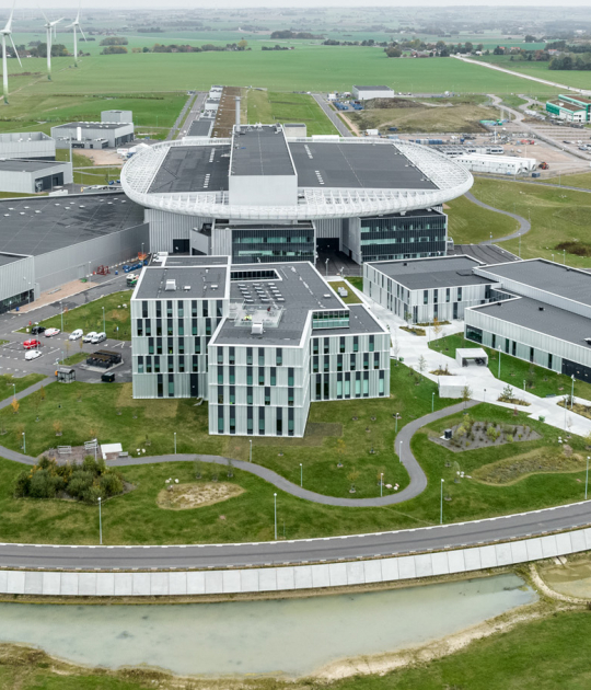 European Spallation Source by Henning Larsen, Cobe and SLA. Photograph by Rasmus Hjorthøj European Spallation Source by Henning Larsen, Cobe and SLA. Photograph by Rasmus Hjorthøj