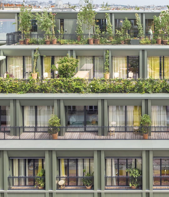 La Fantaisie Hotel by PetitdidierPrioux Architectes. Photograph by Sergio Grazia La Fantaisie Hotel by PetitdidierPrioux Architectes. Photograph by Sergio Grazia