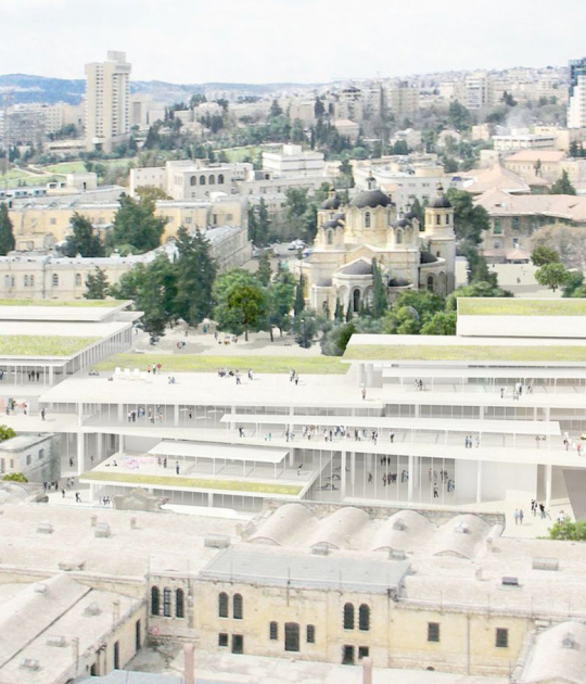 Bezalel Academy of Art and Design. Image Courtesy of SANAA Bezalel Academy of Art and Design. Image Courtesy of SANAA