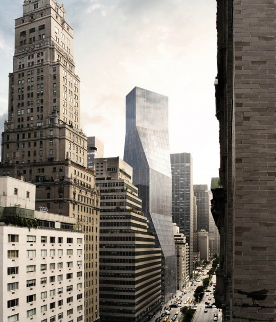 View from the Pepsi Cola Building. Image courtesy and Copyright of OMA View from the Pepsi Cola Building. Image courtesy and Copyright of OMA