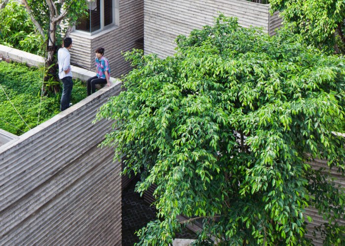 Casa para los árboles por  Vo Trong Nghia Arquitectos