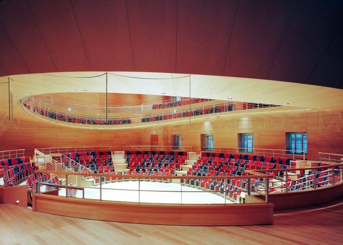 The new Pierre Boulez Saal, by  Frank Gehry, will open this weekend