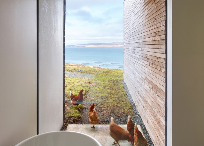 Casa Cliff en la Isla de Skye, por Dualchas Architects