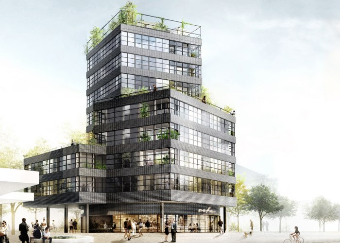 HHF Wins Competition for Tower Building in Biel 