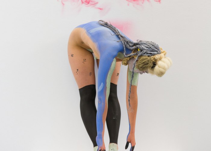 Donna Huanca's first exhibition in Spain. ARCOmadrid begins
