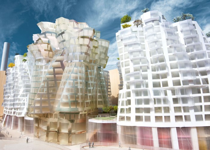 Gehry y Foster presentan los diseños de la fase 3 para Battersea Power Station 