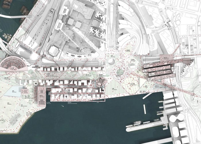 OMA's plan for Hong Kong West Kowloon Cultural District