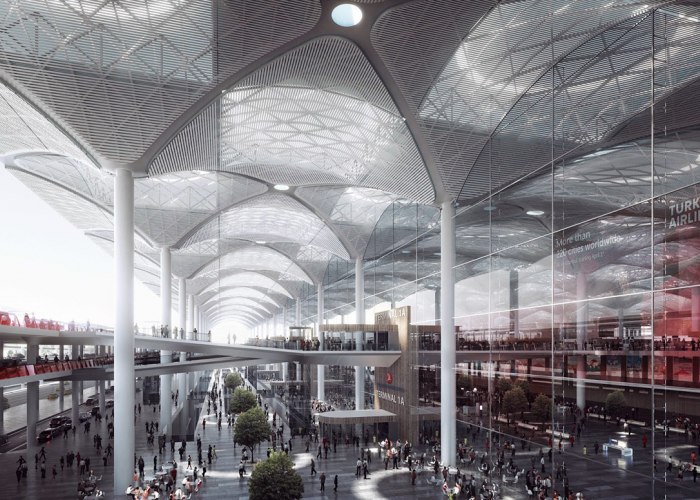 Terminal para el Aeropuerto de Estambul por Grimshaw, Nordic y Haptic