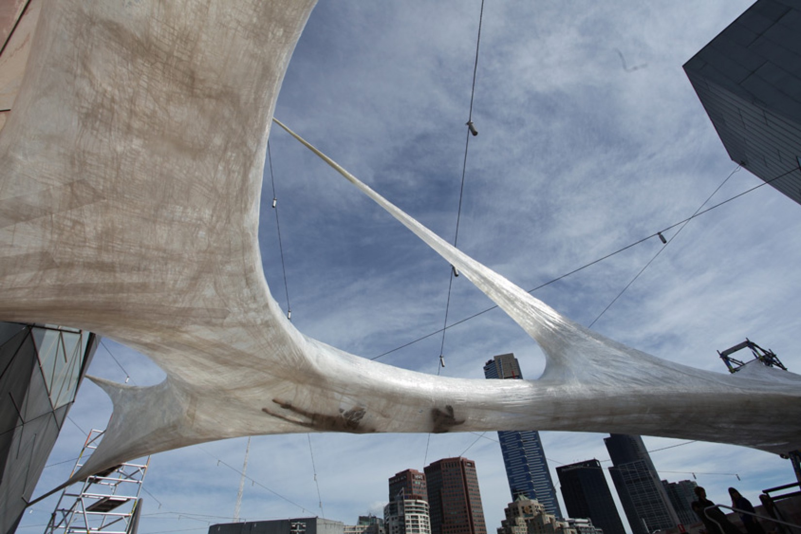 "Tape Melbourne". Federation Square 13. - 24.09.2011. Fotos por Fred Kroh y Numen/ForUse