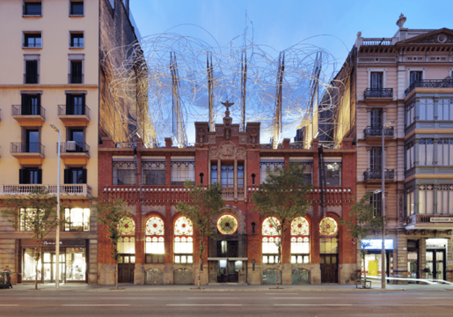 Interior design award ANTONI TÀPIES FOUNDATION. Photograph by JOSÉ HEVIA