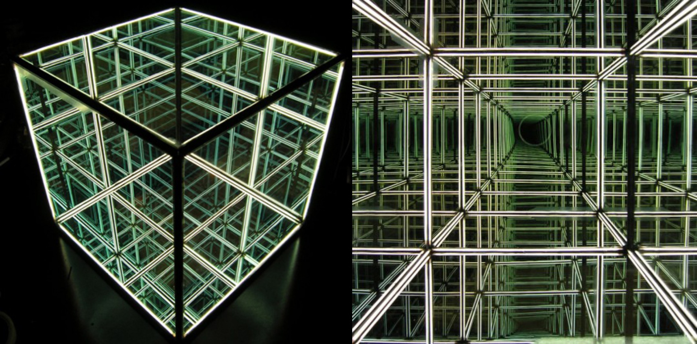 Numen-Light Objects Cube, Divided Cube, Octahedron, Tetrahedron, Trapezium