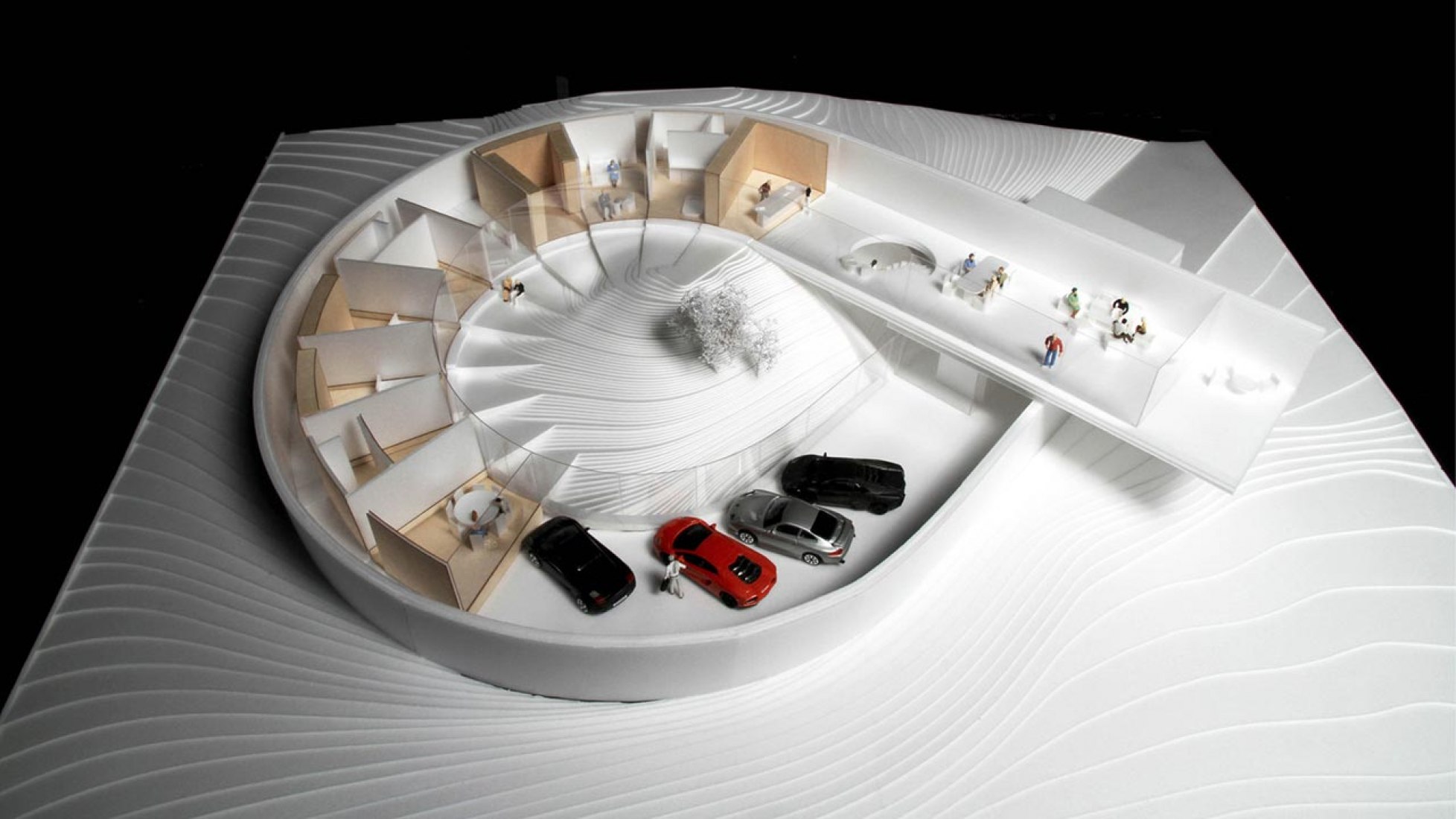 Villa Gug by BIG. House for Car Collector | The Strength of ...