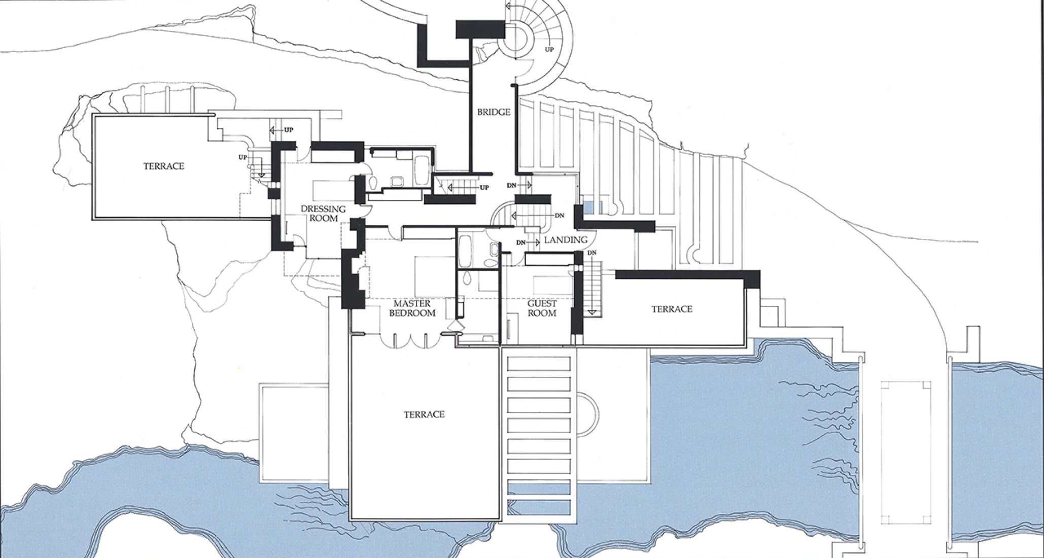 80 years of Fallingwater, by Frank Lloyd Wright | The Strength of ...