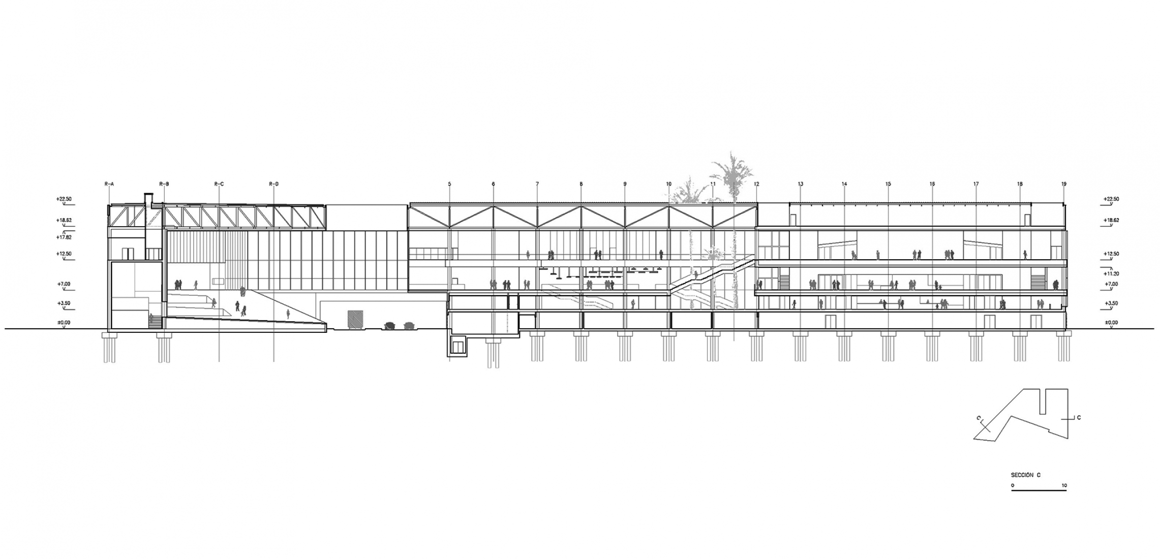 Vázquez Consuegra: Seville Convention Center | The Strength of ...