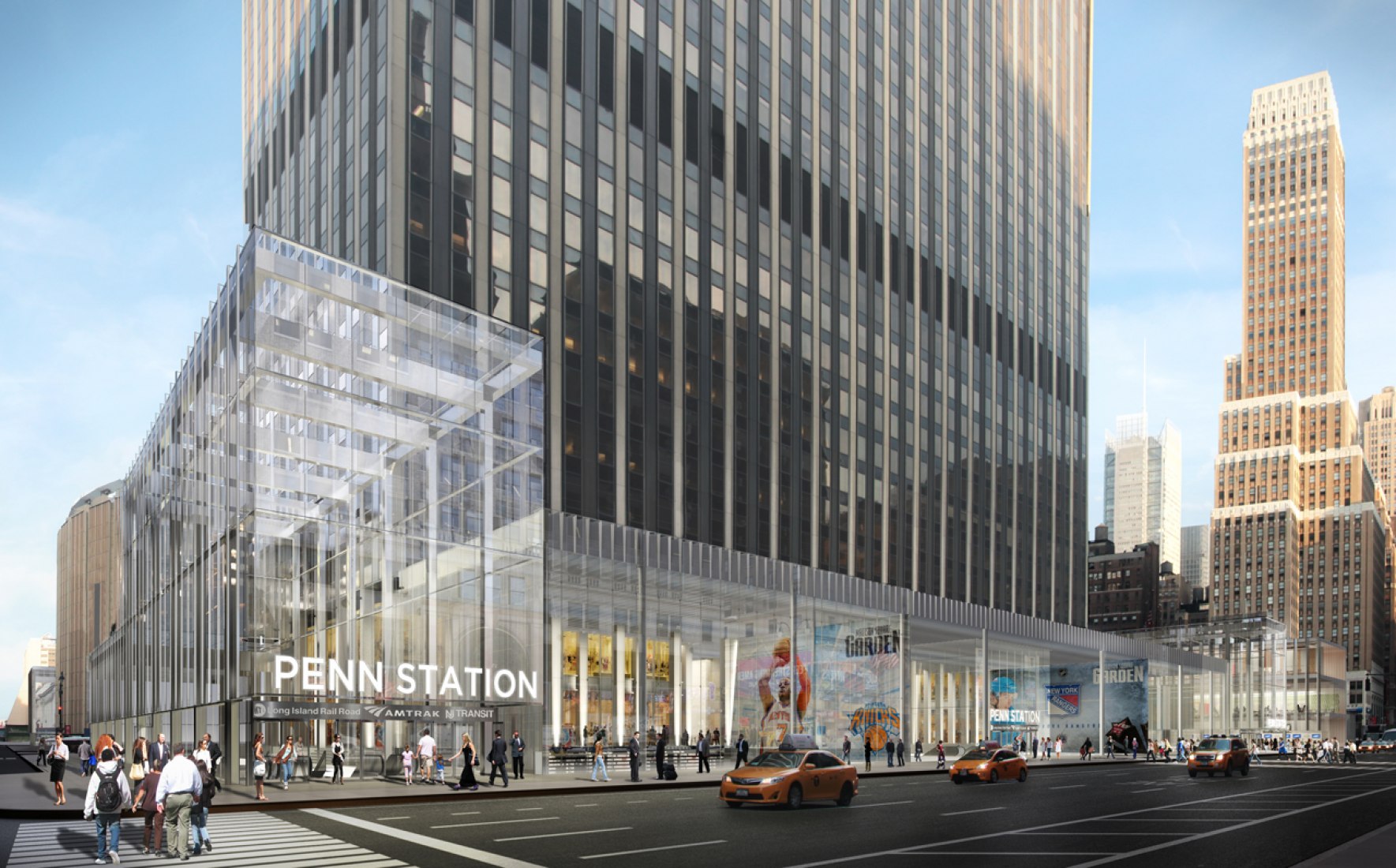 New Penn Station will be develop by PrivatePublic Partnership The