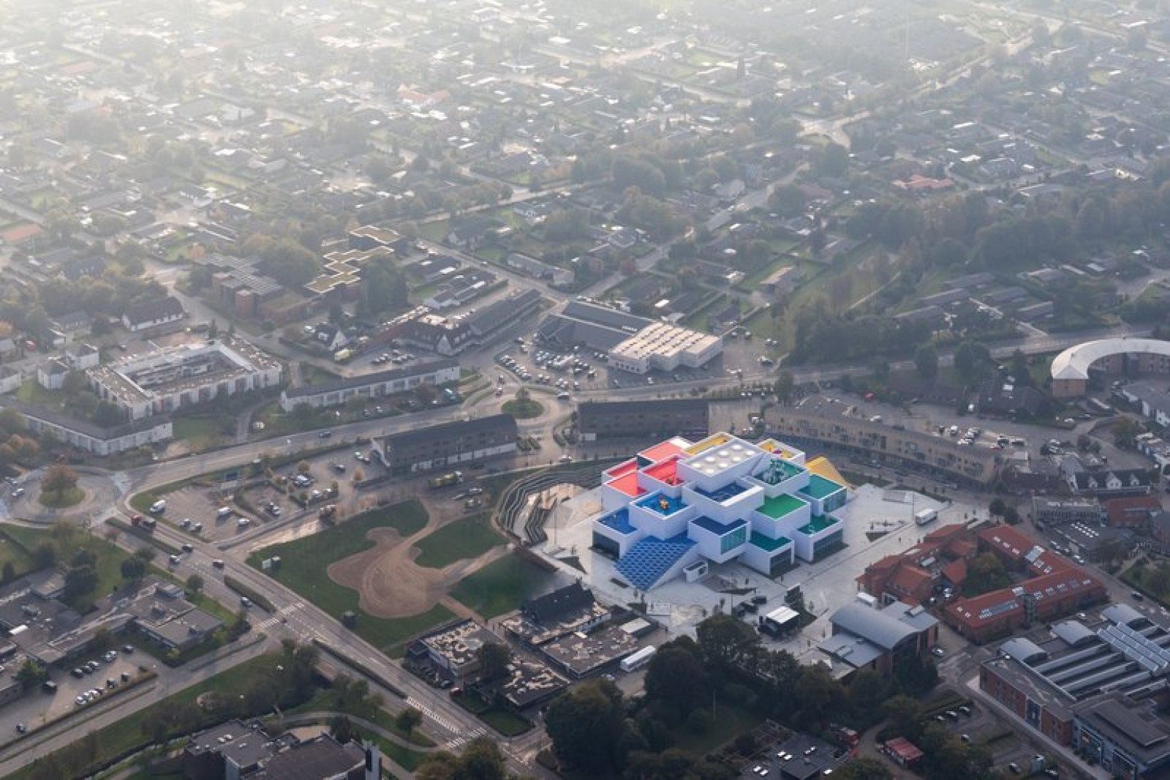 Newly opened LEGO House by BIG. Home of the Brick a tribute to