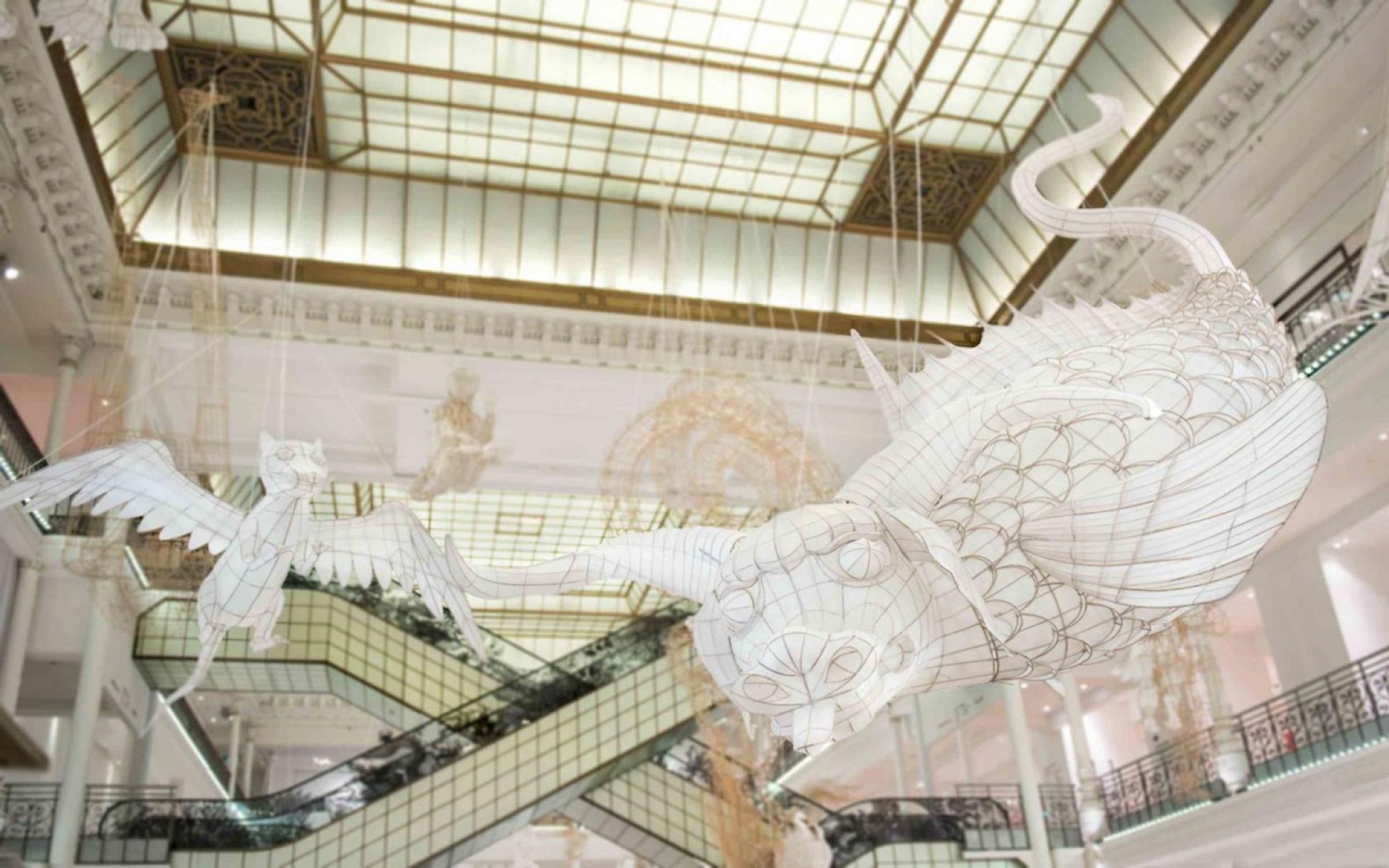 A Chinese fairytale inside Paris' Le Bon Marché by Ai Weiwei