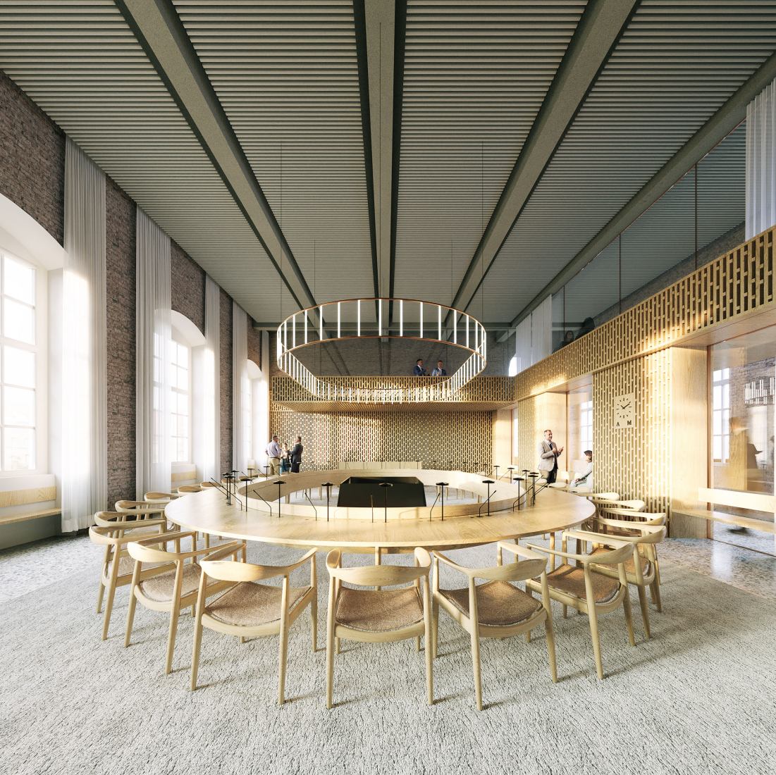 The new Danish Parliament by Cobe, Arcgency and  Drachmann. Photograph  courtesy from Cobe. The new Danish Parliament by Cobe, Arcgency and  Drachmann. Photograph  courtesy from Cobe.