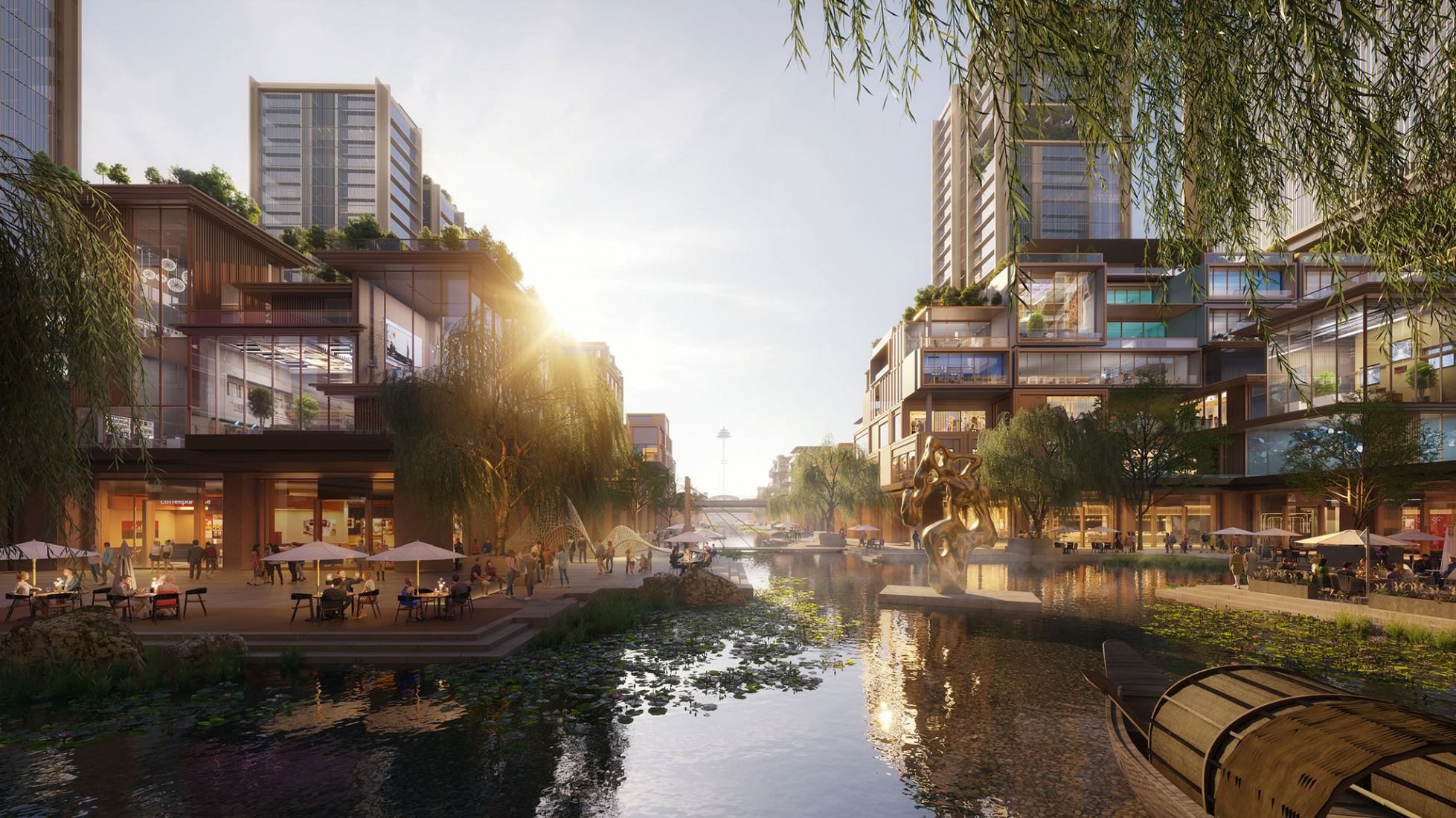 Foster + Partners Wins Competition To Design New Hangzhou City Center ...