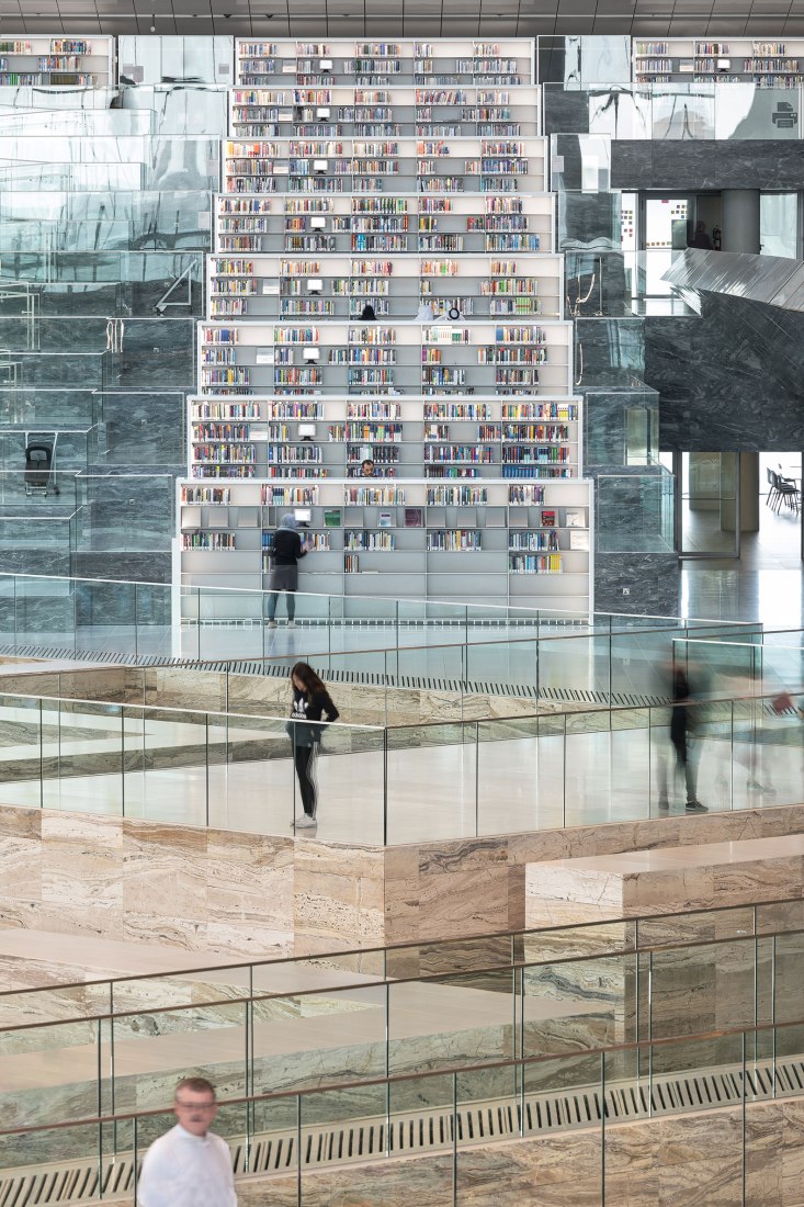 OMA’s Qatar National Library Officially Opened | The Strength Of ...