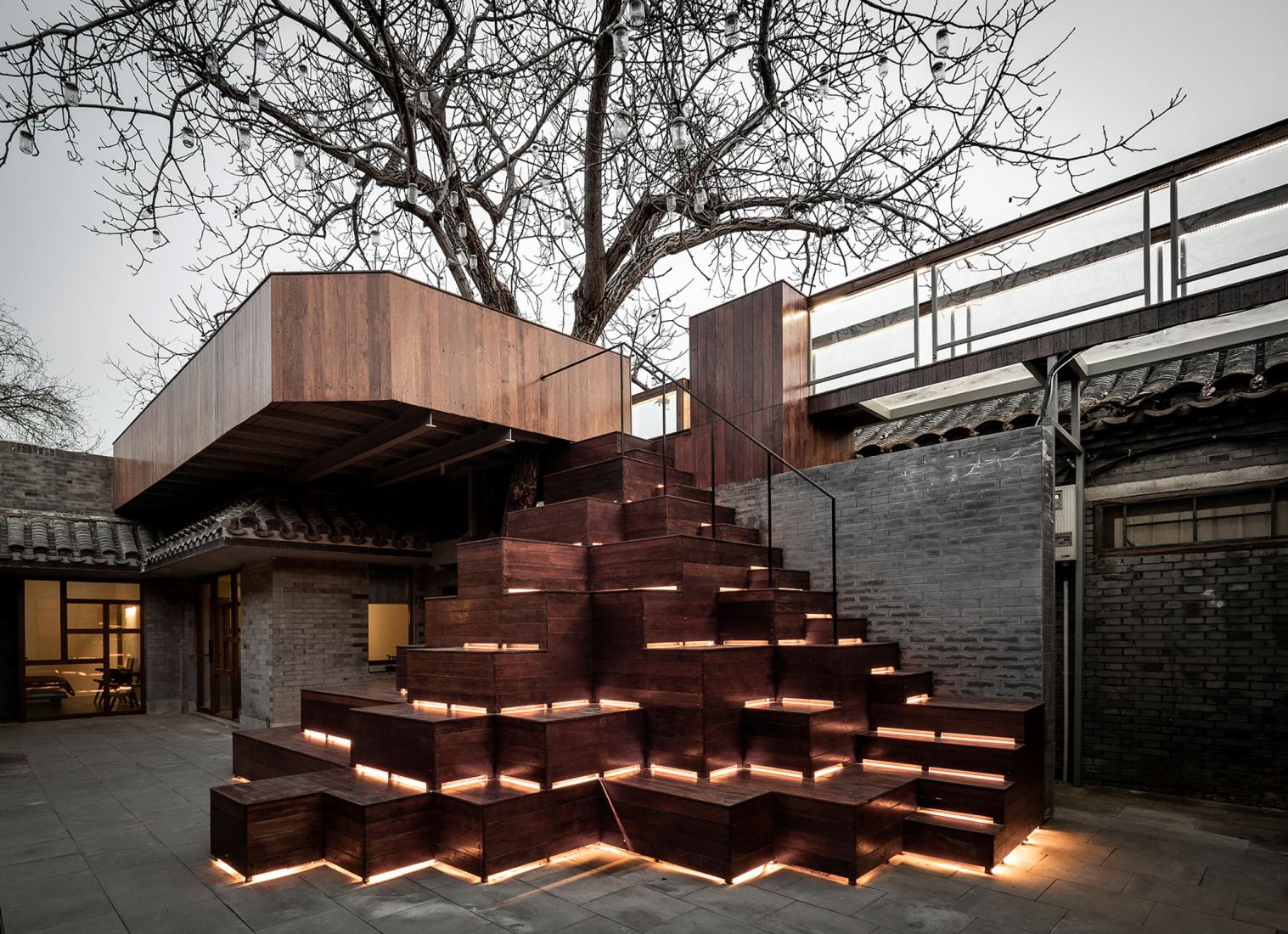 Beijing Hutong Hotel by Urbensis + NSAAA. Photograph by Hector Peinador. Beijing Hutong Hotel by Urbensis + NSAAA. Photograph by Hector Peinador.
