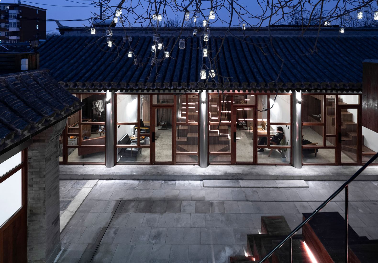 Beijing Hutong Hotel by Urbensis + NSAAA. Photograph by Hector Peinador. Beijing Hutong Hotel by Urbensis + NSAAA. Photograph by Hector Peinador.