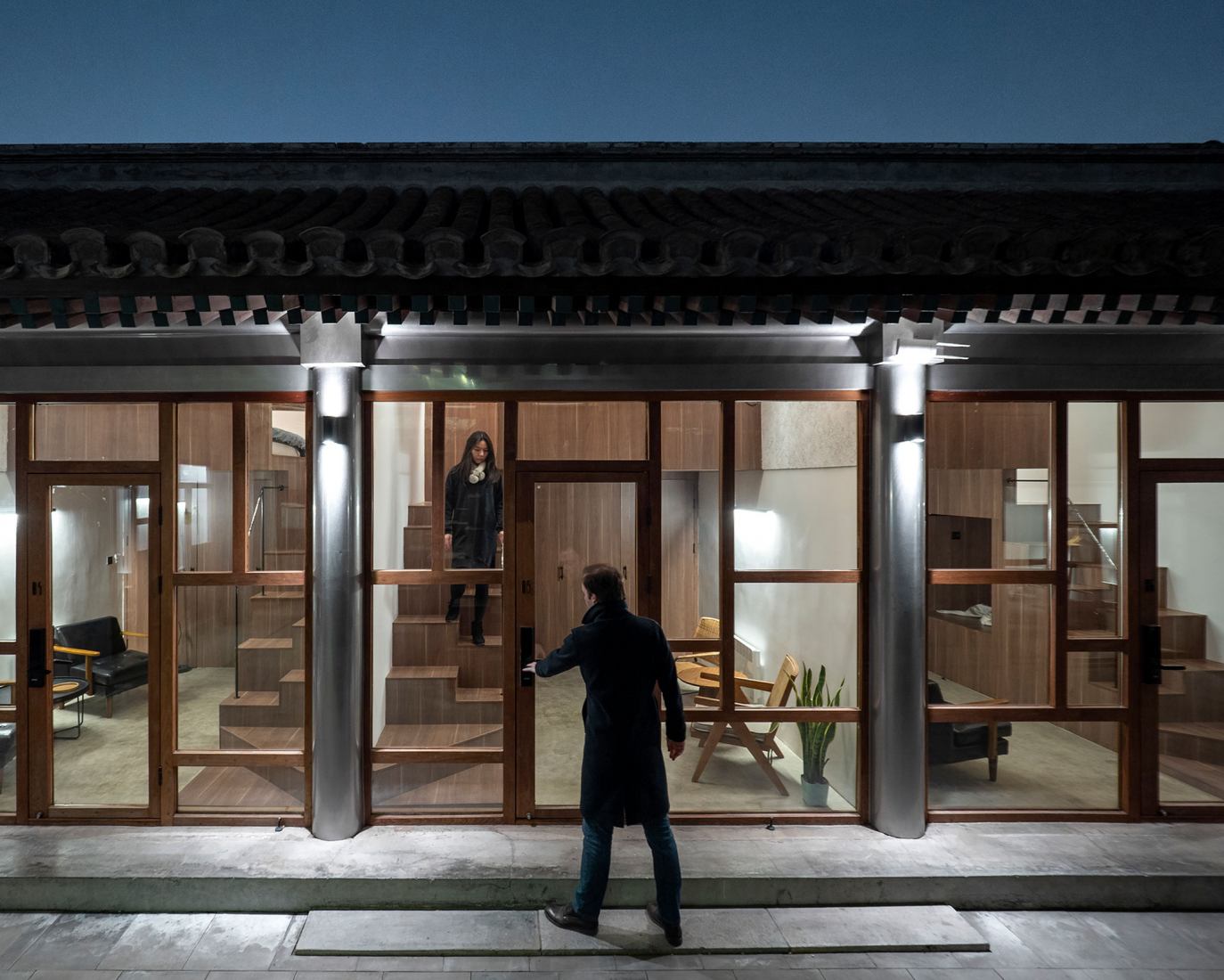 Beijing Hutong Hotel by Urbensis + NSAAA. Photograph by Hector Peinador. Beijing Hutong Hotel by Urbensis + NSAAA. Photograph by Hector Peinador.