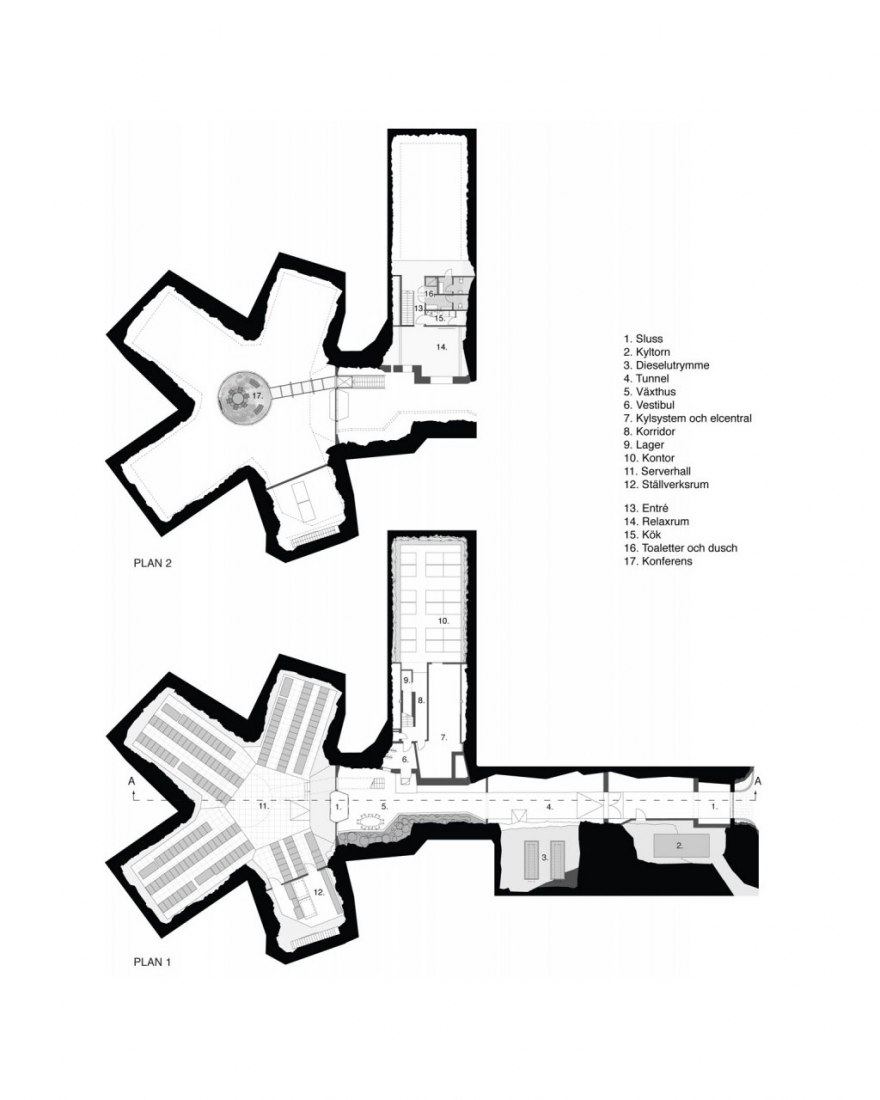 Ground floor plan.  Architecture of WikiLeaks.