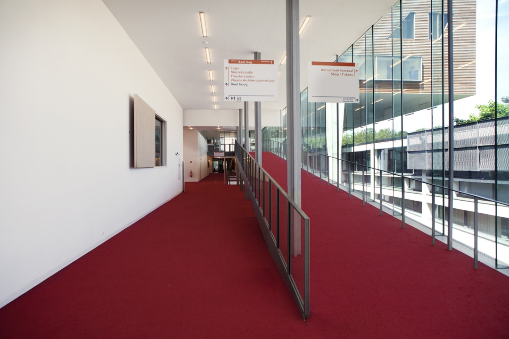 Interior view of deSingel International Arts Campus by Stéphane Beel Architects bvba. Photography © Luca Beel. Courtesy of SBA. Interior view of deSingel International Arts Campus by Stéphane Beel Architects bvba. Photography © Luca Beel. Courtesy of SBA.