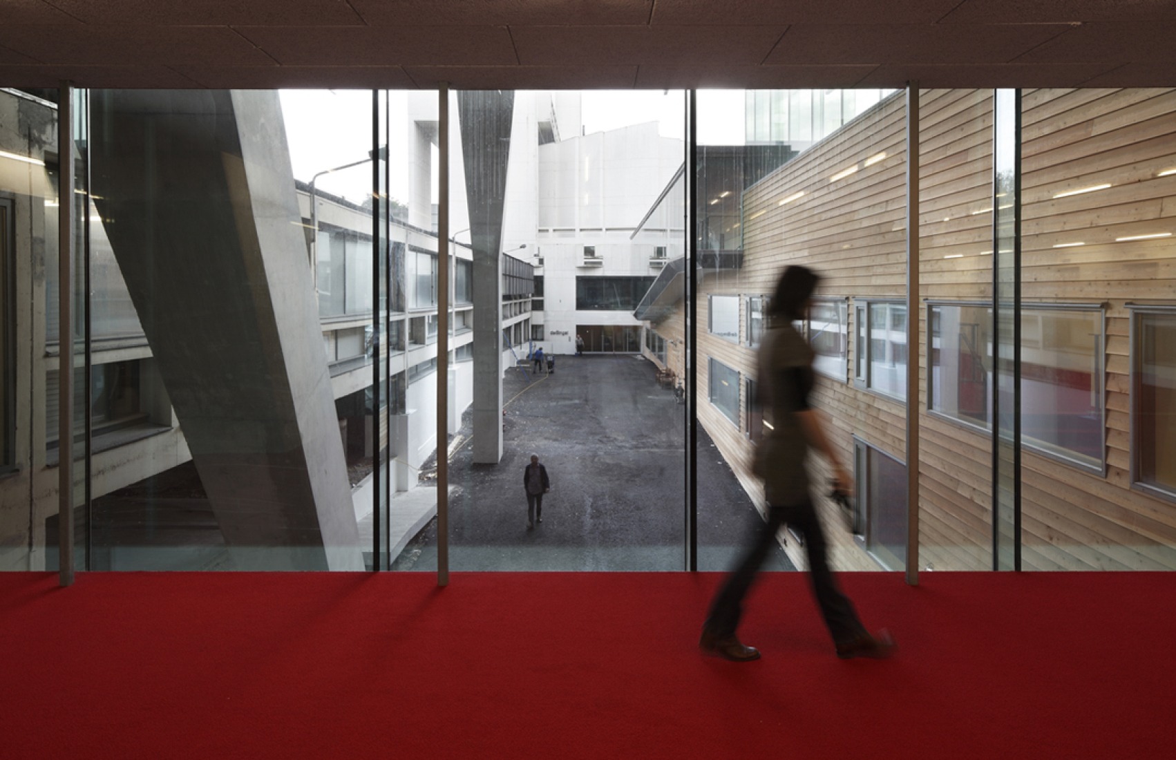 Interior view of deSingel International Arts Campus by Stéphane Beel Architects. Photography © Stijn Bollaert. Courtesy of deSingel. Interior view of deSingel International Arts Campus by Stéphane Beel Architects. Photography © Stijn Bollaert. Courtesy of deSingel.
