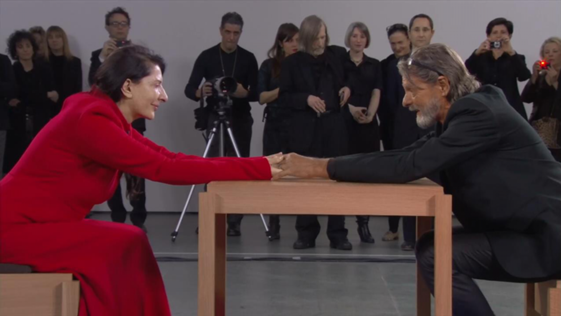 Ulay "appears" in front Marina Abramović | The Strength of Architecture | From 1998