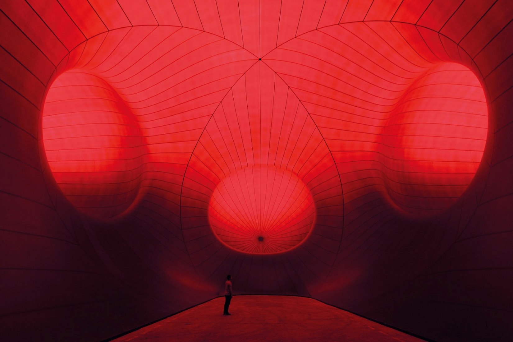 Anish Kapoor, Leviathan (2011), Grand Palais, Paris, France. Images courtesy of the French Ministry of Culture and Communication. Anish Kapoor, Leviathan (2011), Grand Palais, Paris, France. Images courtesy of the French Ministry of Culture and Communication.
