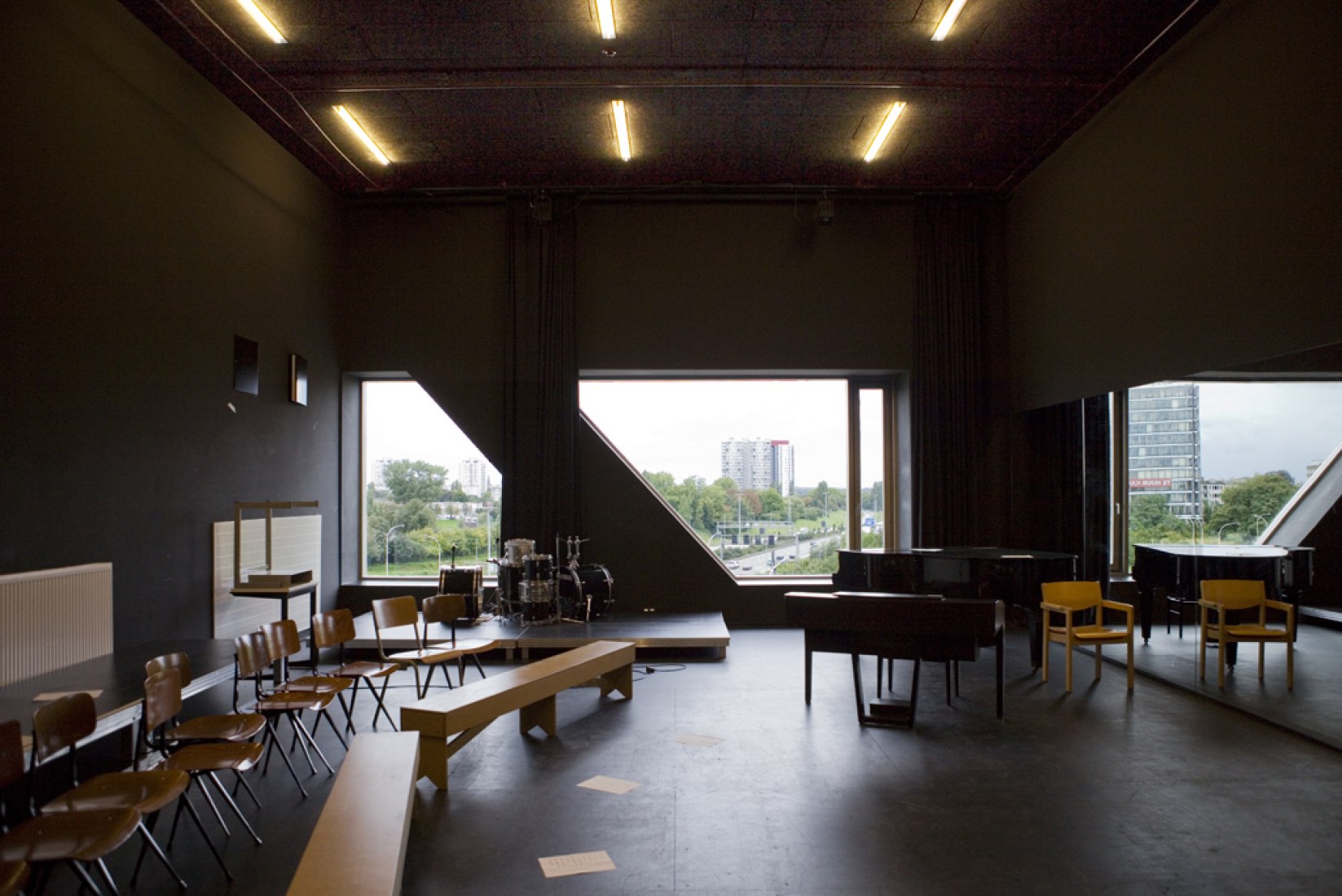 Interior view of deSingel International Arts Campus by Stéphane Beel Architects. Photography © Laura Beel. Courtesy of SBA. Interior view of deSingel International Arts Campus by Stéphane Beel Architects. Photography © Laura Beel. Courtesy of SBA.
