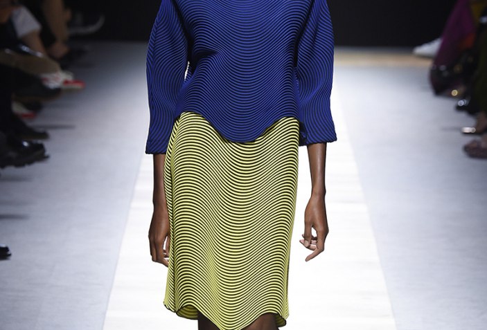 Hot from the oven: Issey Miyake bakes pleats for next spring