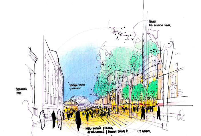 Renzo Piano - The Whitney Sketch