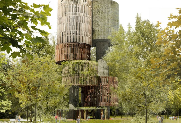 WINNERS. Château d'eau by Amann-Canovas-Maruri + Adelino Magalhaes ...