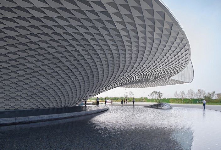 Everything is parametric water. Shimao The Wave by Lacime