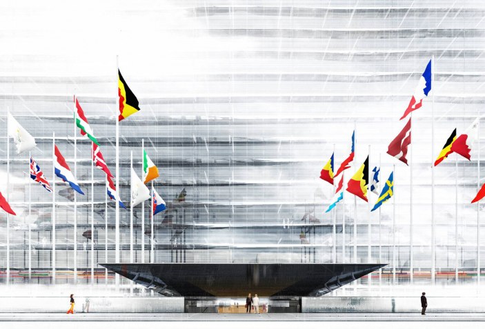 Floating In The Air, New European Patent Office (EPO) Building By ...