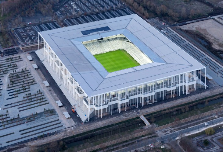 Nouveau stade de bordeaux 2025 by herzog & de meuron