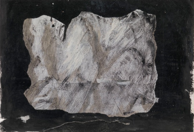 Untitled, c.1940. Gouache and collage on paper. Exhibition Eileen Gray: the private painter. Image courtesy of the Osborne Samuel Gallery.  Untitled, c.1940. Gouache and collage on paper. Exhibition Eileen Gray: the private painter. Image courtesy of the Osborne Samuel Gallery.