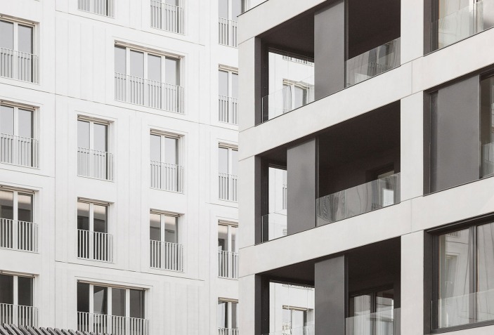 Croisset Social Housing in Paris by Hardel Le Bihan Architects | METALOCUS