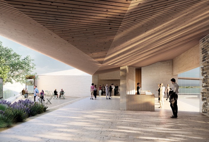 Kengo Kuma & Associates wins Butrint National Park Visitor Center ...