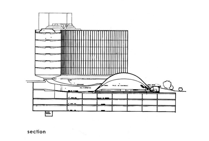 Communist Party Headquarters of Oscar Niemeyer photographed by Denis ...